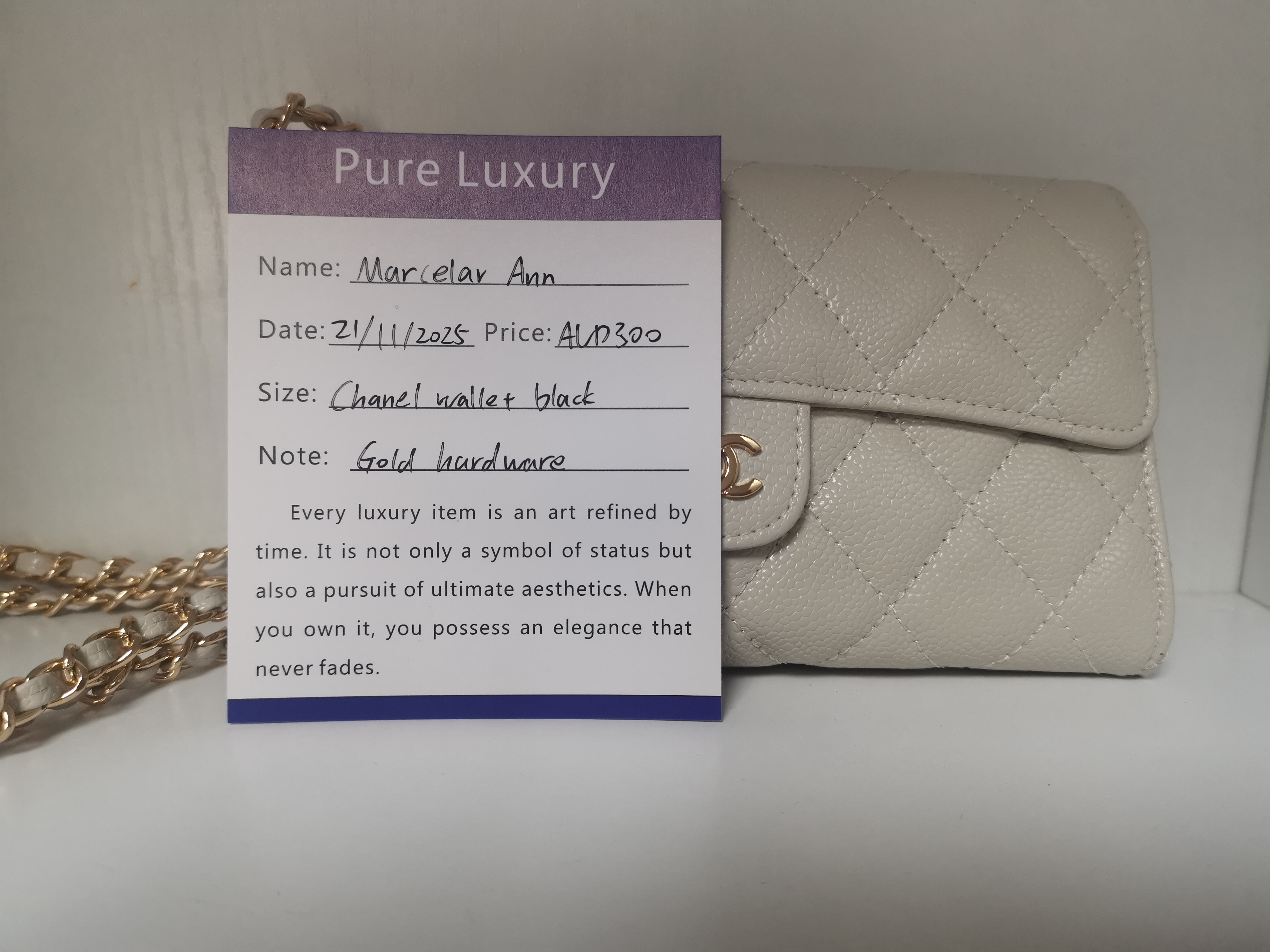 Luxury Bag-Marcela Ann