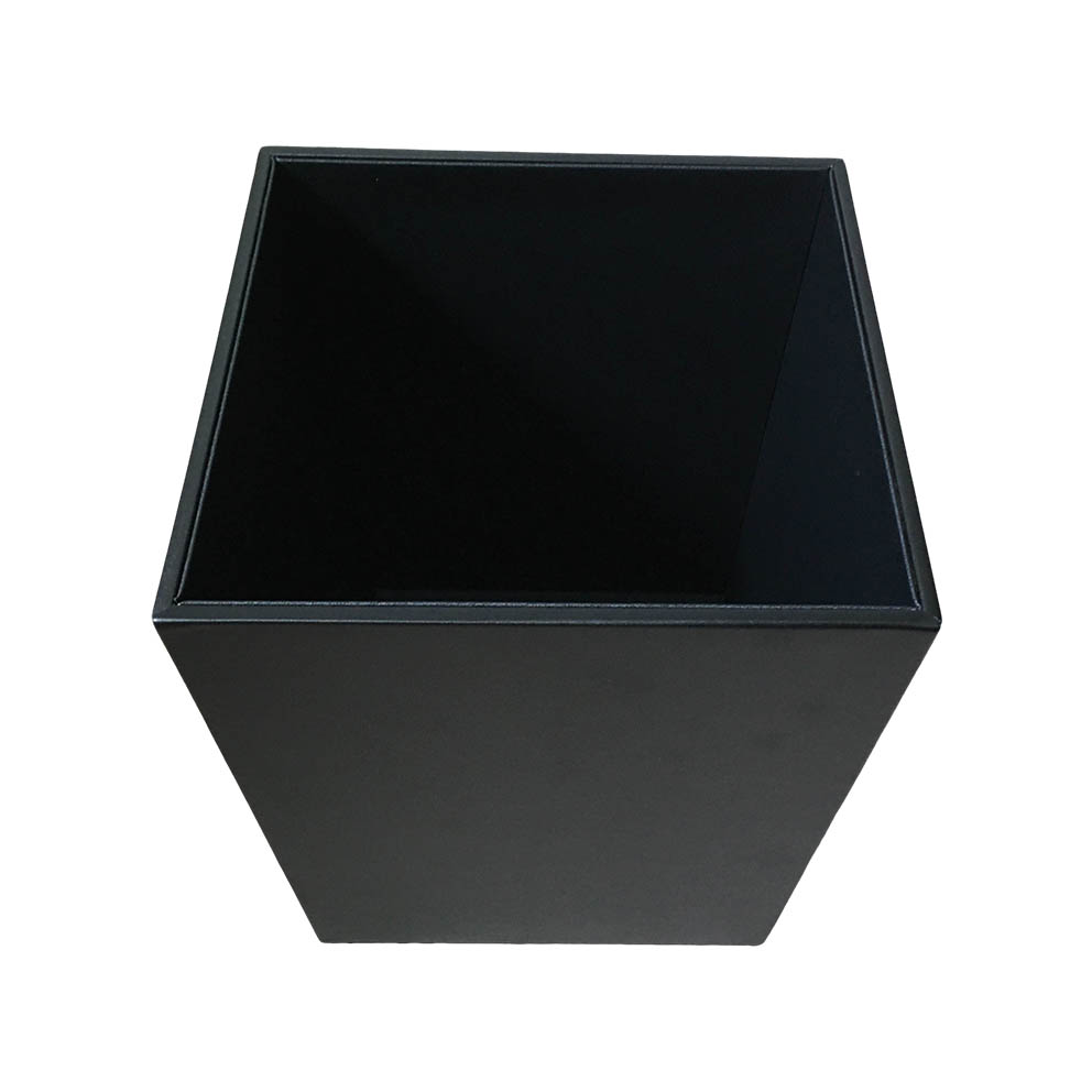 Faux Leather Waste and Recycling Bin, Tapered, 14.5qt and 22.5qt, with 1-3 heavy metail liners, 6sets/carton, Ex-Works price,