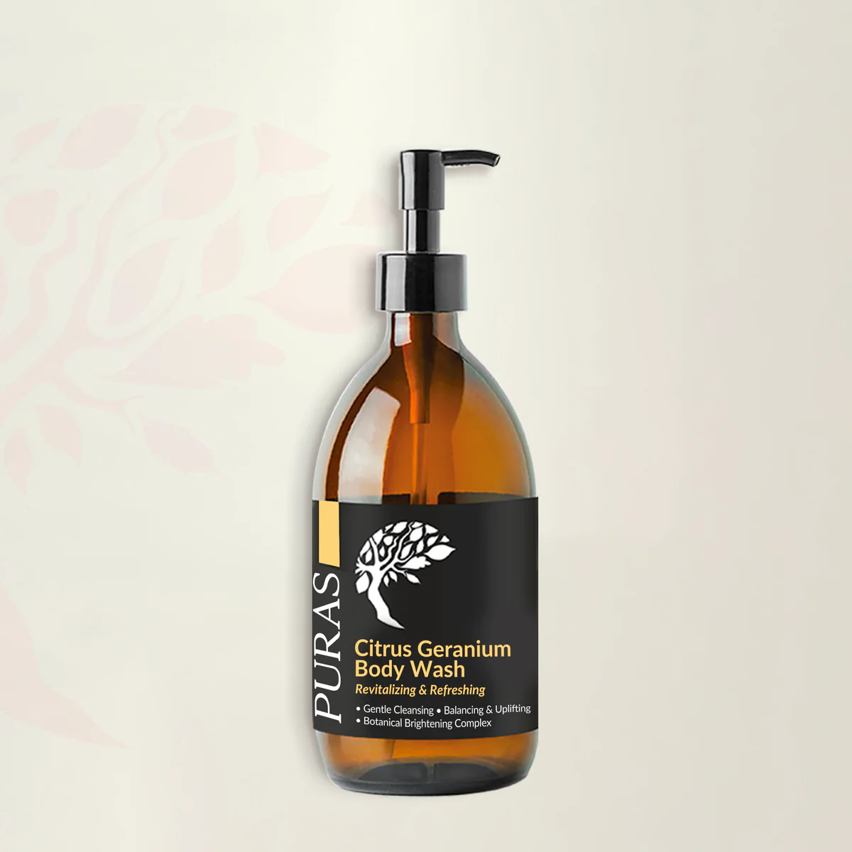 Puras Citrus Geranium Body Wash