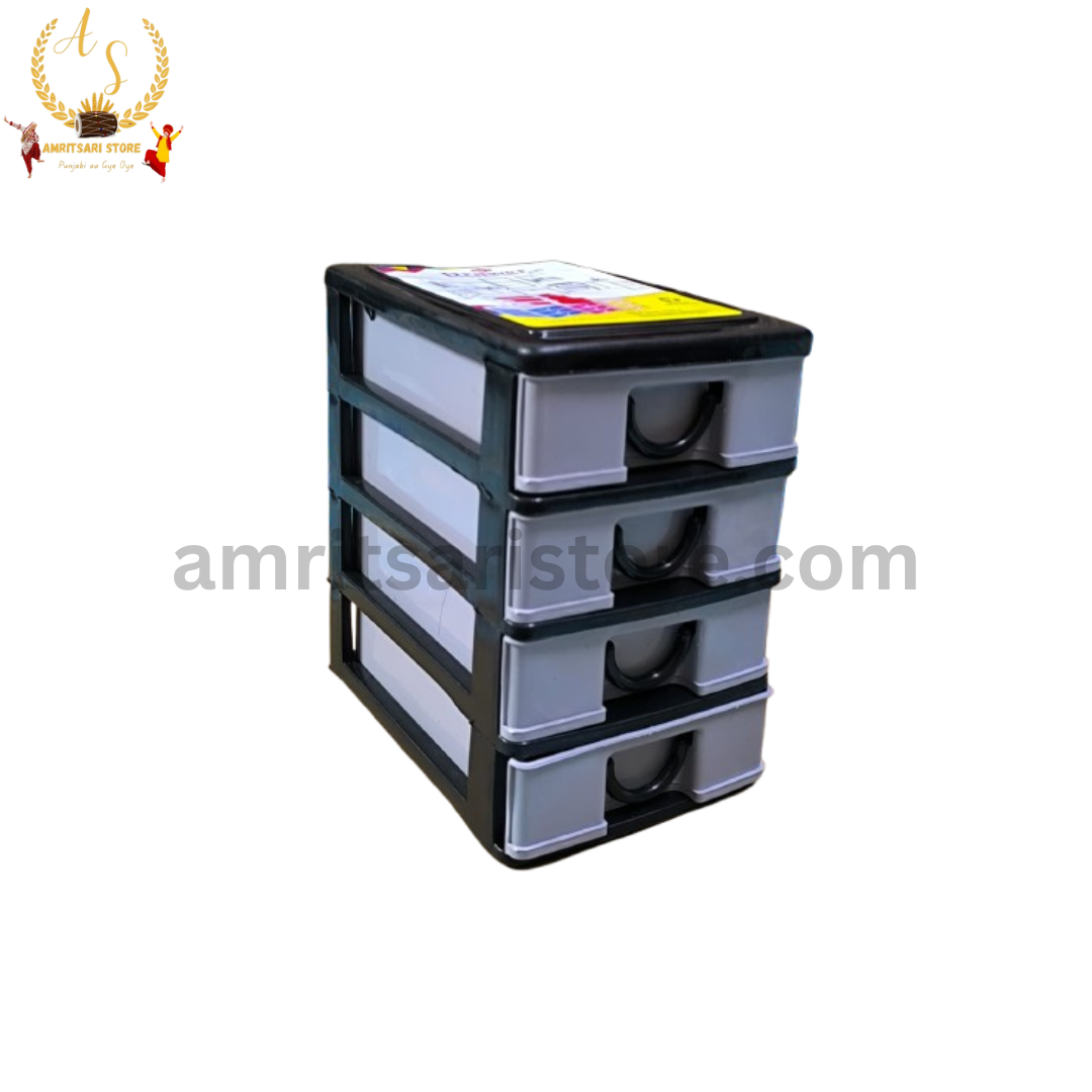 Plastic Drawer Storage Organizer – 4 Layers