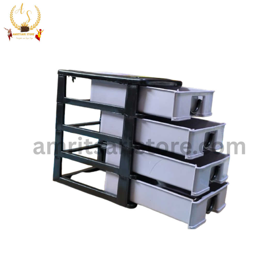Plastic Drawer Storage Organizer – 4 Layers