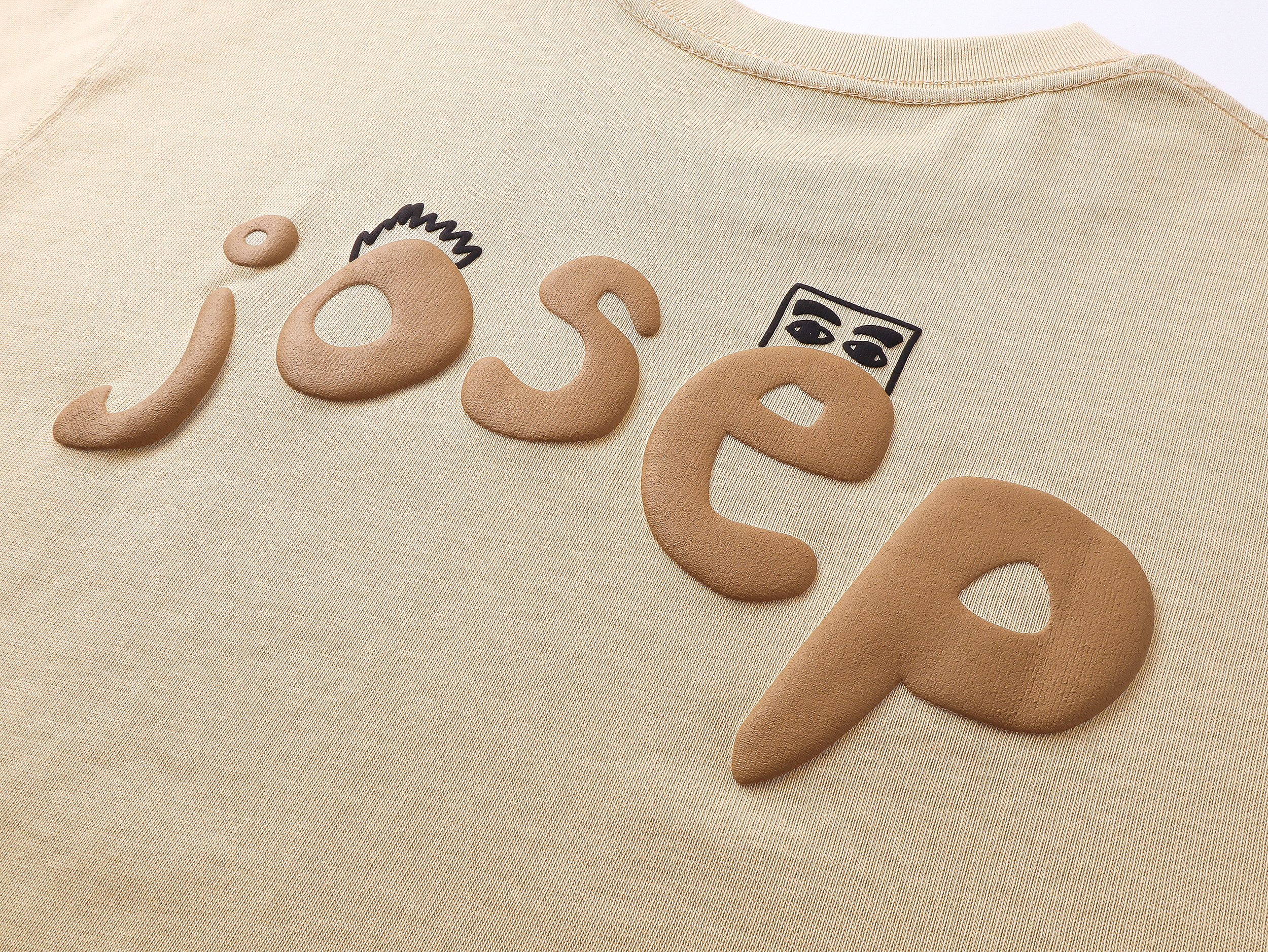 Hæfiġ Tee Sċyrte in Natural