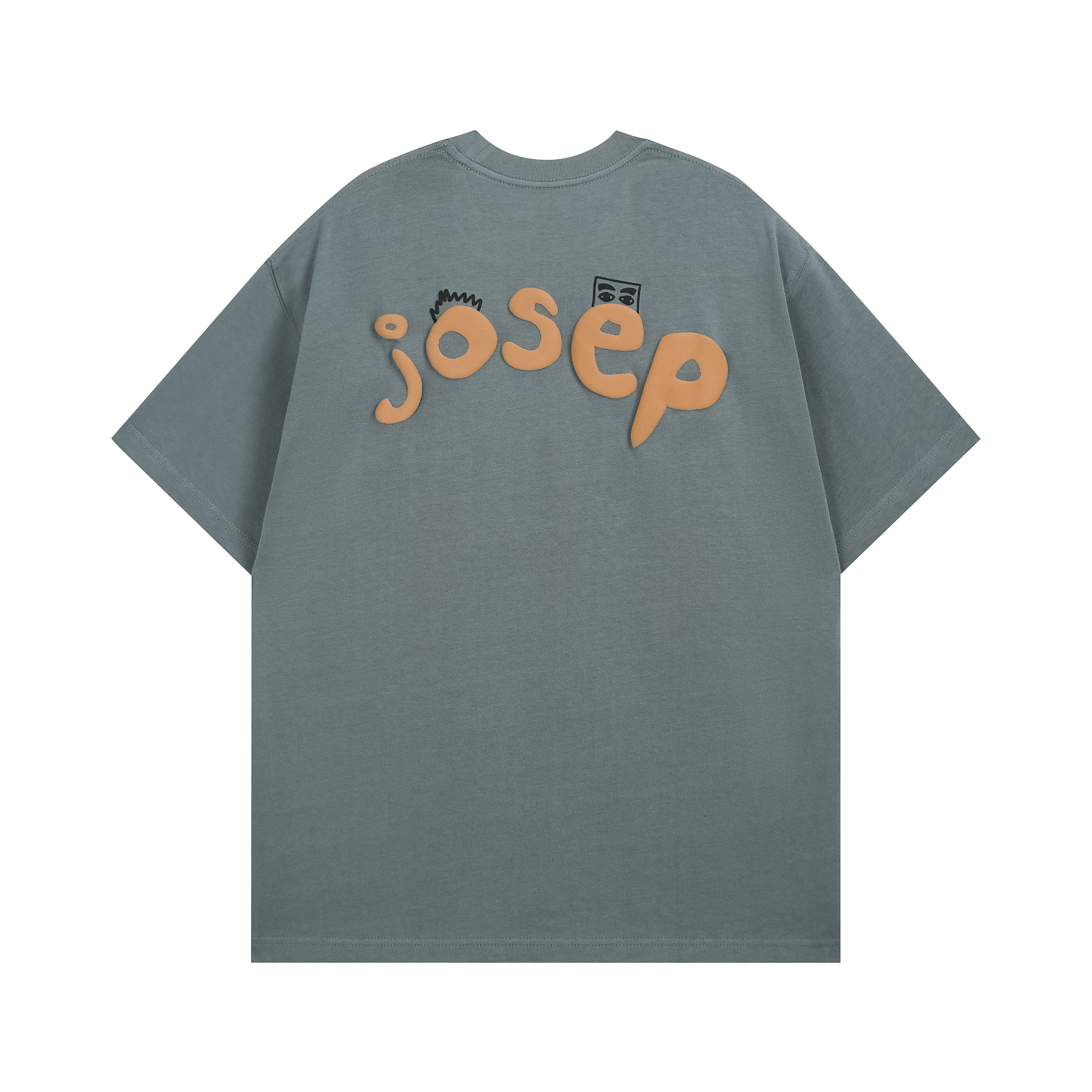 Hæfiġ Tee Sċyrte in Haze Blue