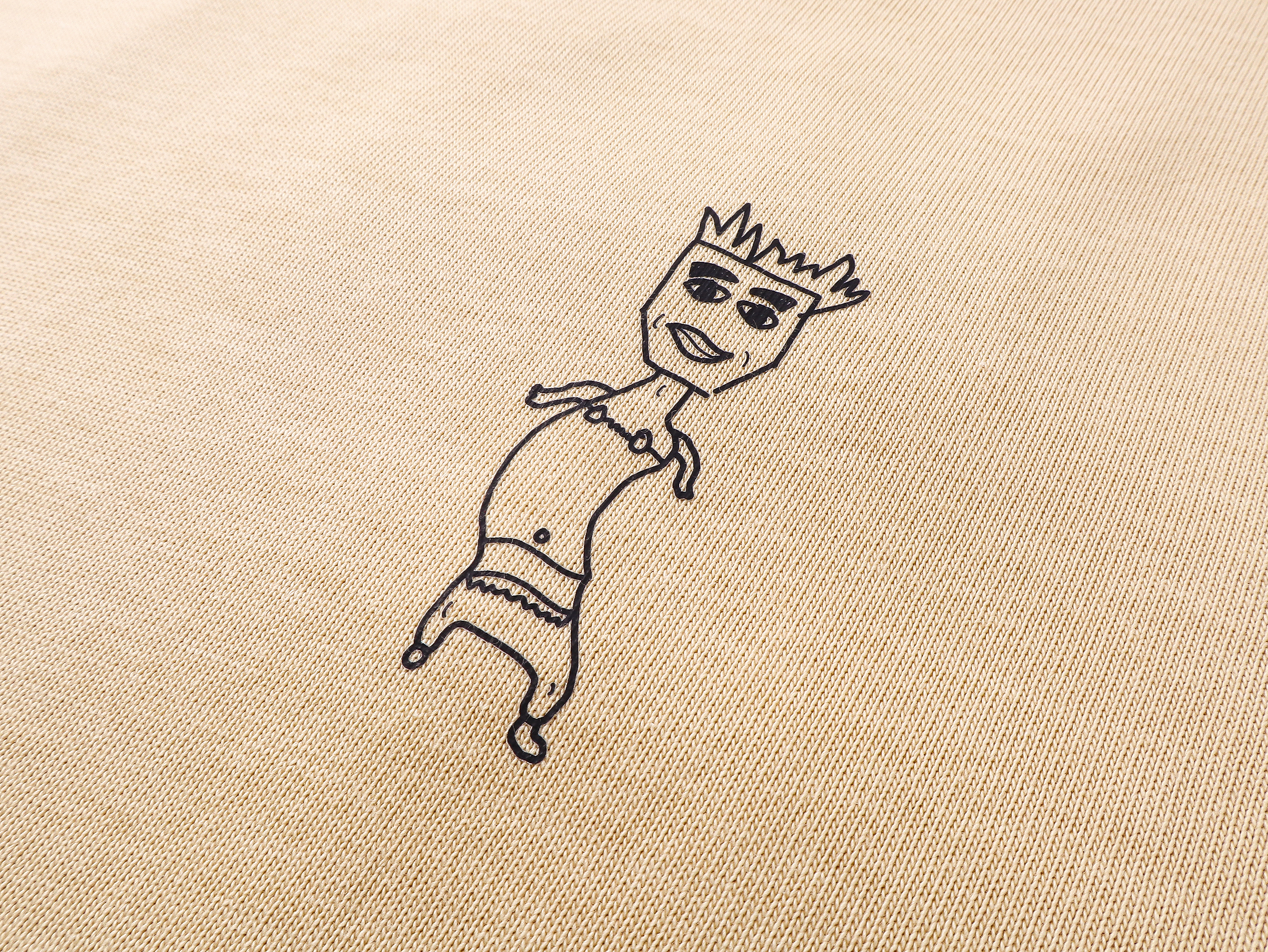 Hæfiġ Tee Sċyrte in Natural