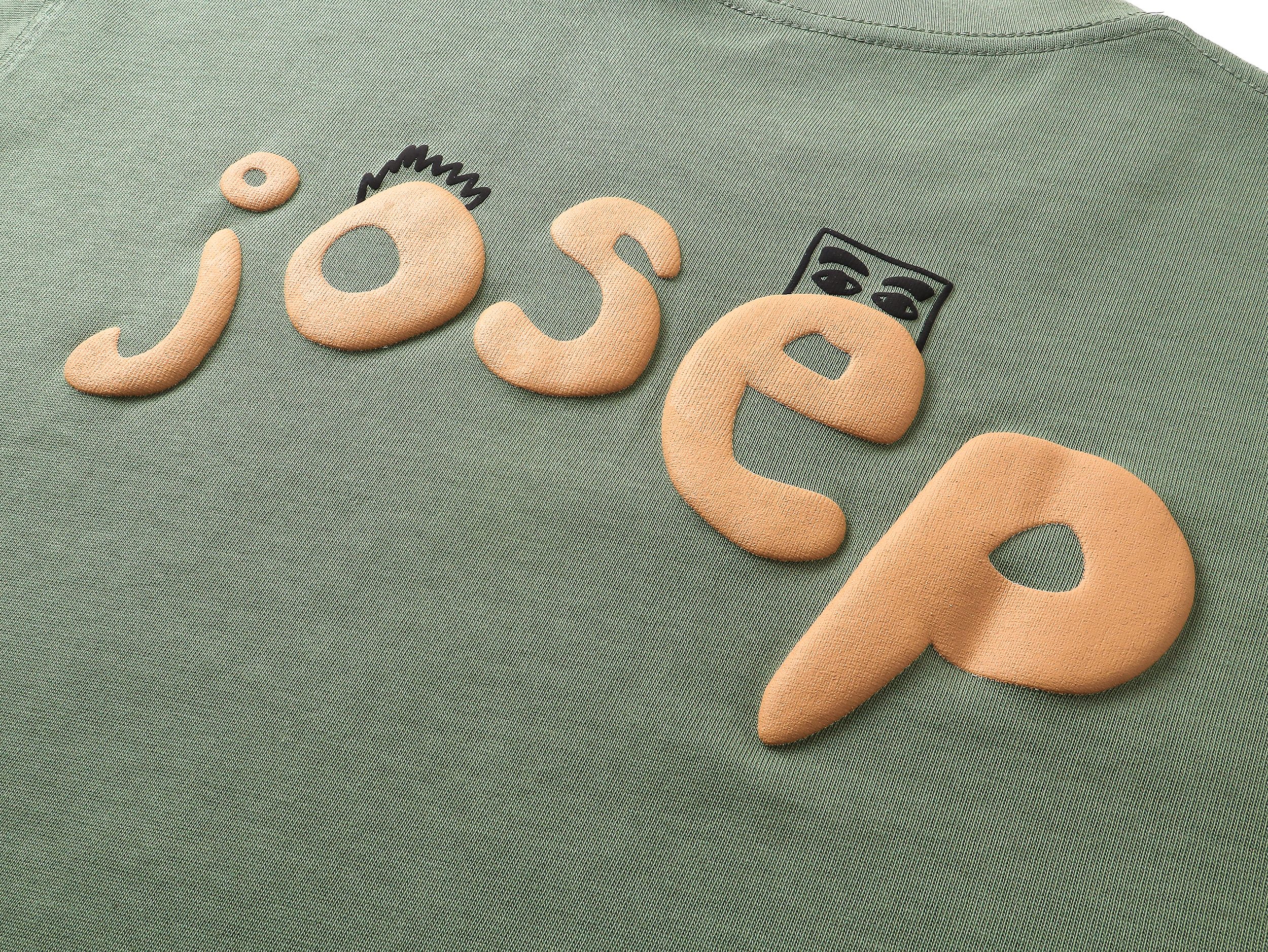 Hæfiġ Tee Sċyrte in Sage Green