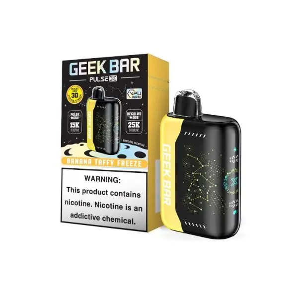 Geek Bar Pulse X 25,000 Puffs Disposable Vape | Dual Mesh Coil | Type-C Rechargeable