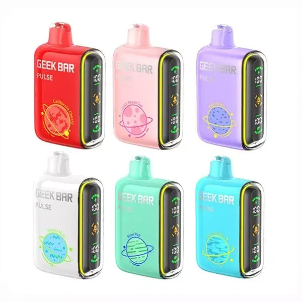 Geek Bar Pulse 15,000 Puffs Disposable – Sour Edition | 5% Nicotine | Dual Mesh Coil
