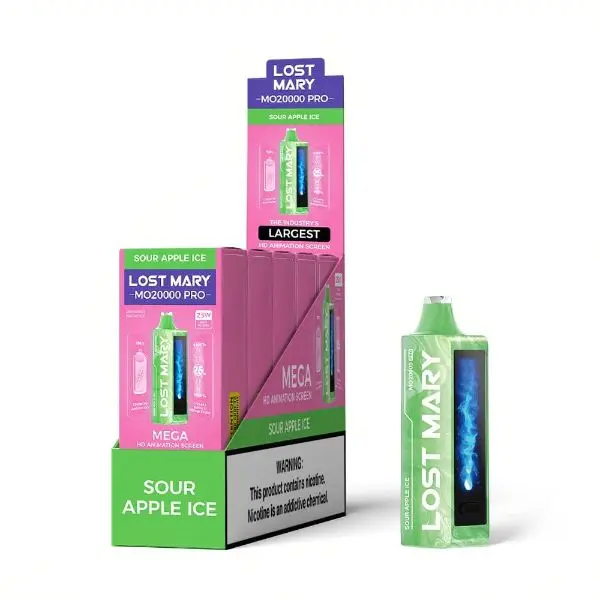 Lost Mary MO20000 PRO Rechargeable Vape – Dual Mesh Coil, 20,000 Puffs, 18mL