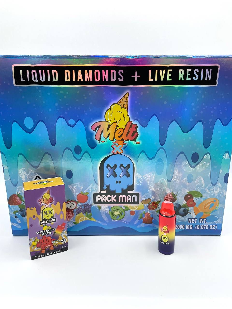 Melt x Packman Disposable – 2g Rechargeable Vape | Bulk Wholesale Sale