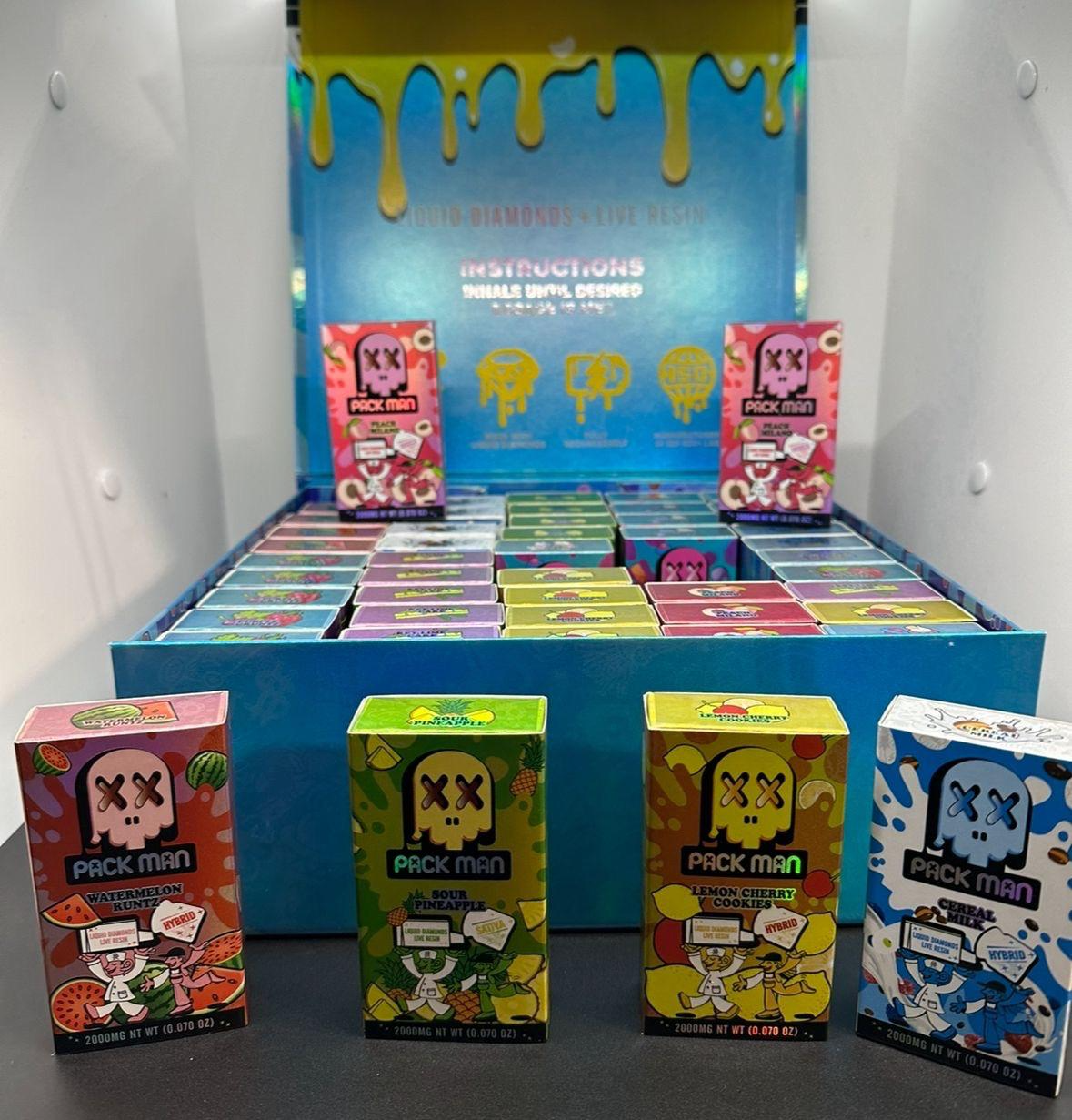 Packman Disposable Extracts – 2g Rechargeable Vape | Bulk Wholesale Sale