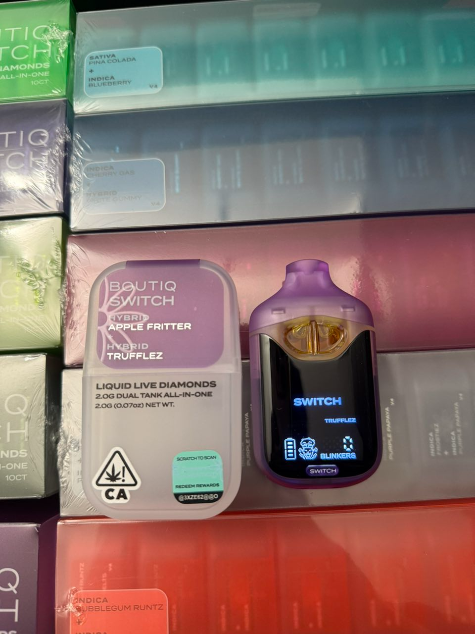 Boutiq Switch V4 Wholesale Deal – Mixed Variety 2g Disposable Vapes