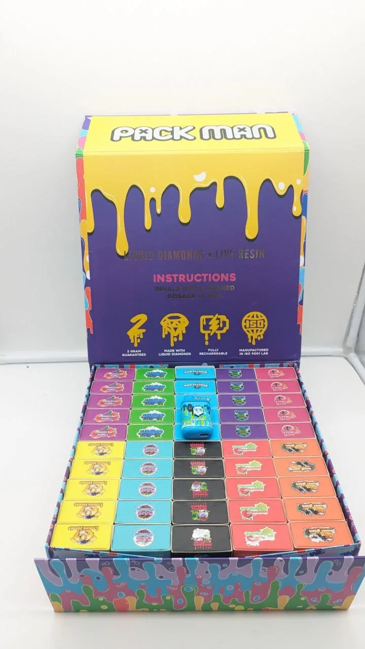 Packman Disposable 2g – Rechargeable Vape | Bulk Wholesale Sale