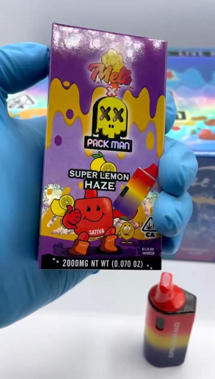 Melt x Packman Disposable – 2g Rechargeable Vape | Bulk Wholesale Sale