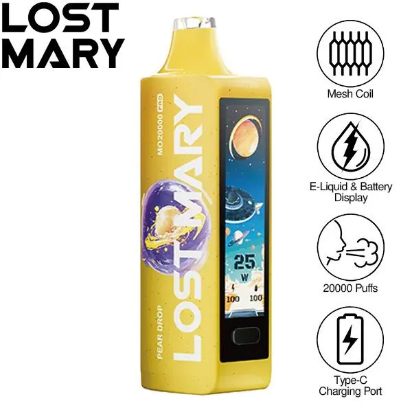Lost Mary MO20000 PRO Space Edition – Dual Mesh, 20,000 Puffs, 18mL, Rechargeable