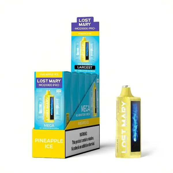 Lost Mary MO20000 PRO Rechargeable Vape – Dual Mesh Coil, 20,000 Puffs, 18mL