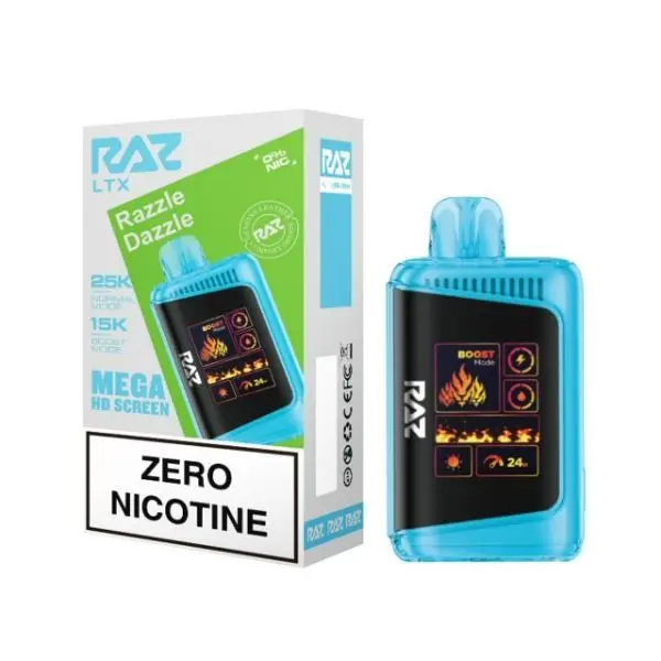 Raz LTX Zero 25,000 Puffs Disposable Vape (0% Nicotine)