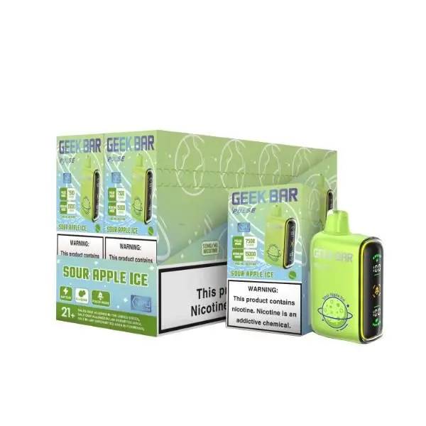 Geek Bar Pulse 15,000 Puffs Disposable Vape – 16mL Dual Mesh, Rechargeable