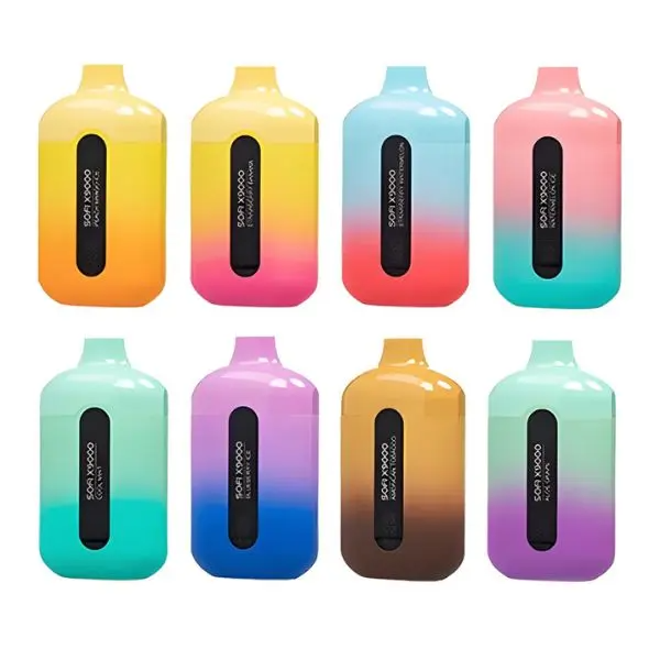SOFI X9000 9000 Puffs Dual Mesh Zero Nicotine Disposable Vape