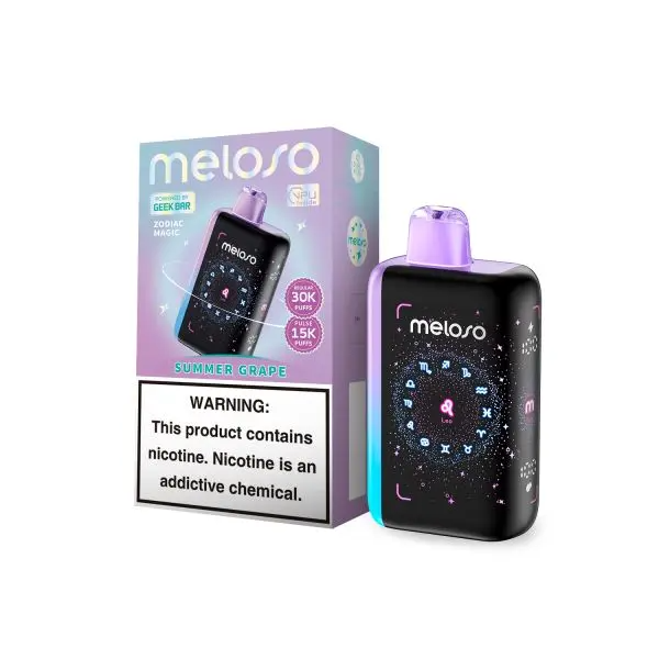 Geek Bar Meloso 30,000 Puffs Disposable Vape | 5% Nicotine | Dual Mesh Coil