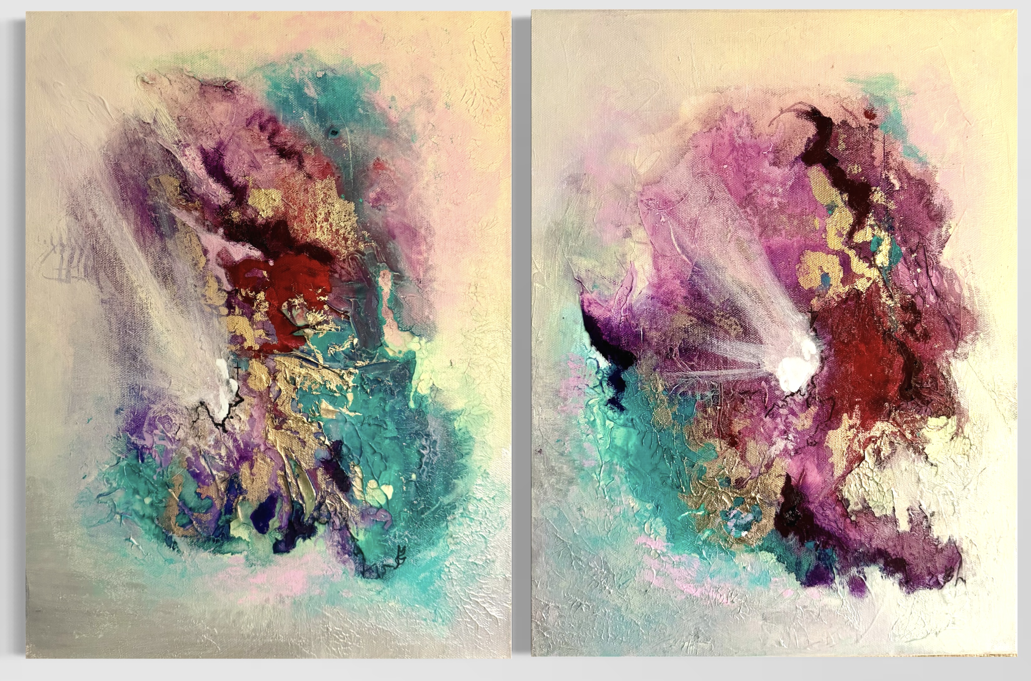 Triptyykki Valo avautuu ja valo syntymässä 