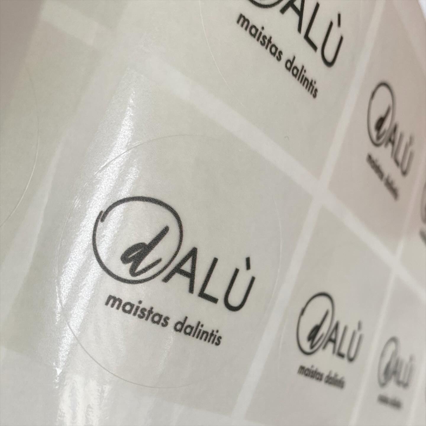 Reklaminiai lipdukai | Promotional Labels|  Werbeetiketten