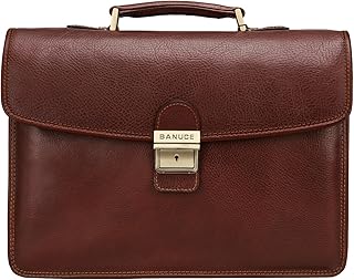 Banuce Leather Briefcase