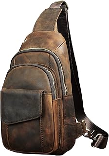 Vintage Leather Sling Bag