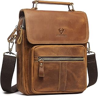 Men’s Leather Messenger Bag