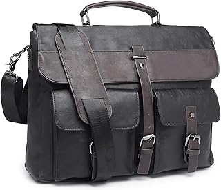 Leather Messenger Bag