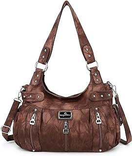 Brown Leather Shoulder Bag