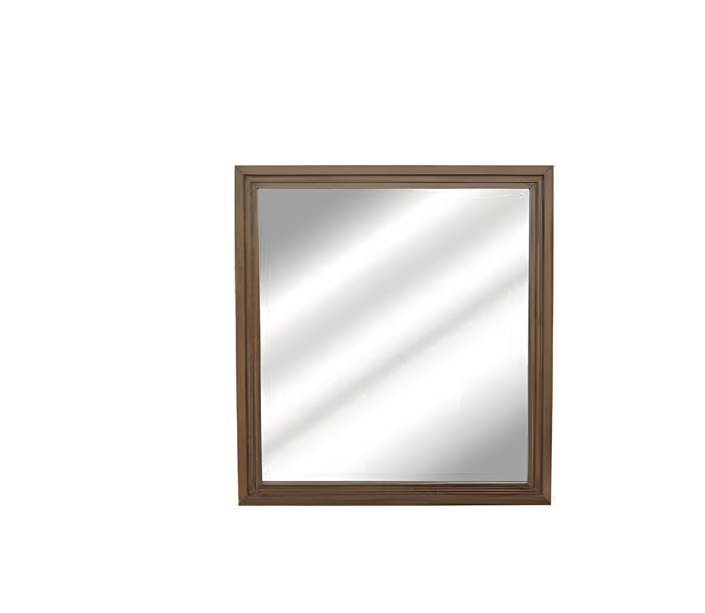 Wooden Framed Wall Mirror
