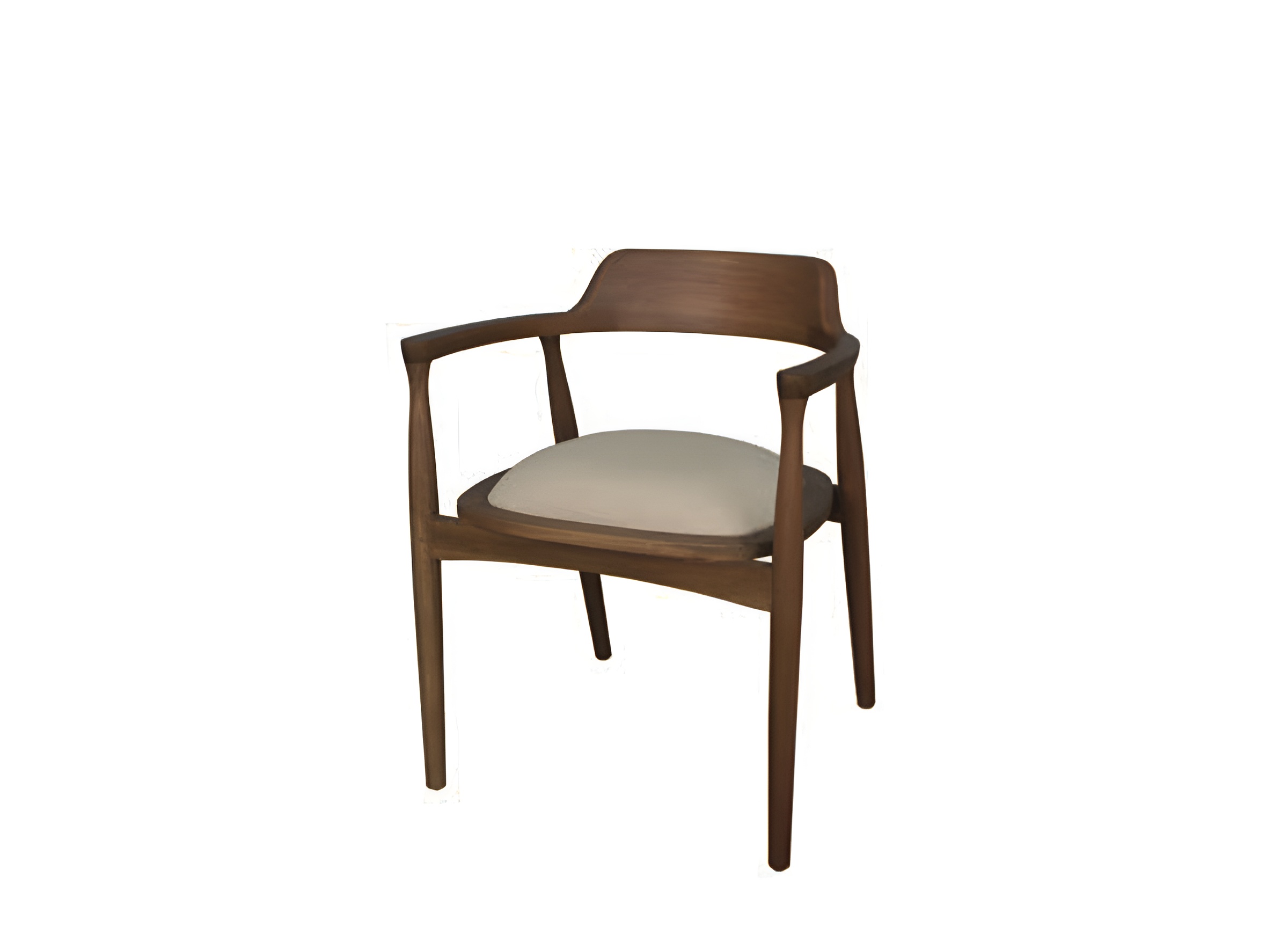 Modern Wooden Armchair