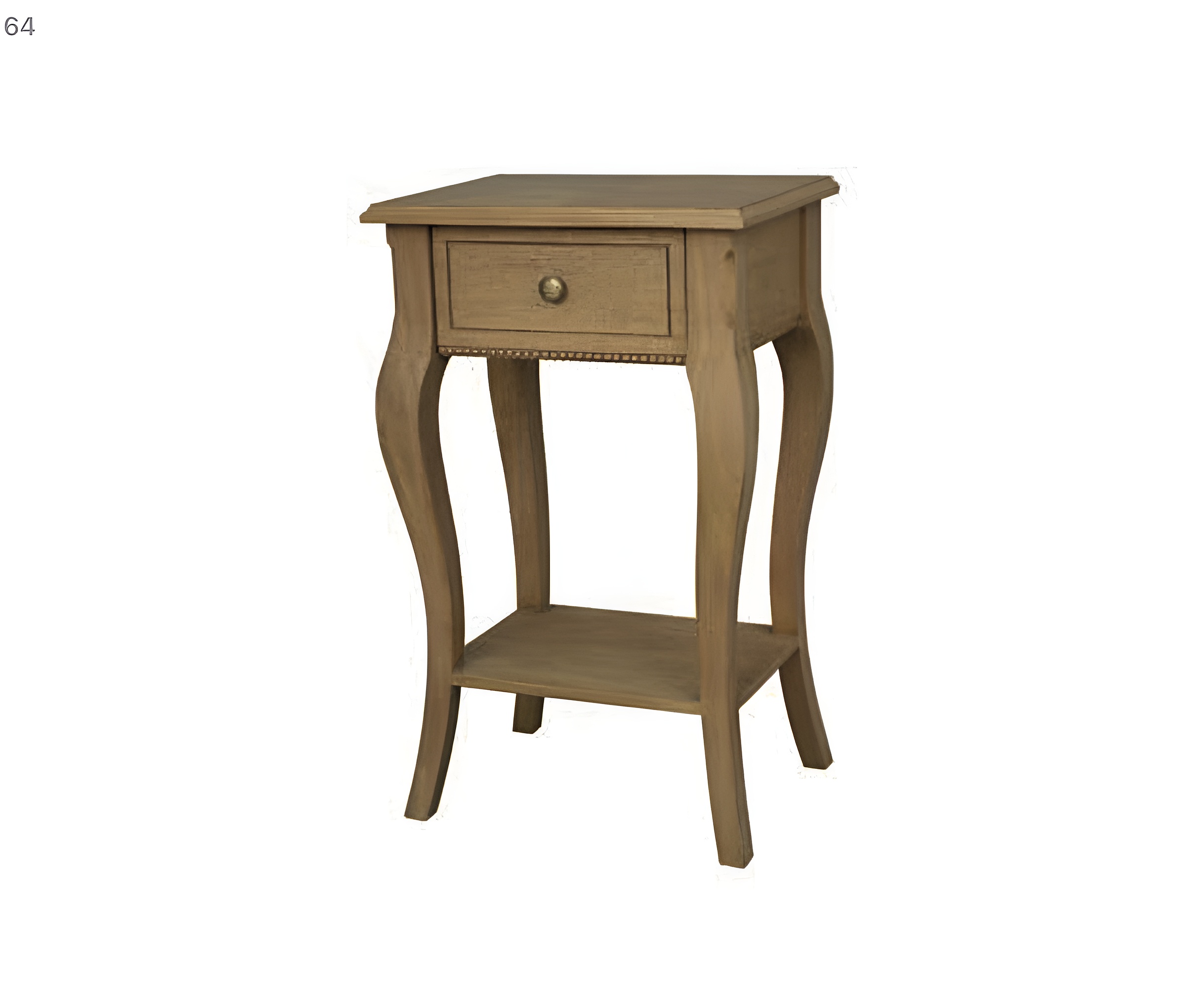 Bedside Table with 1 Drawer and 1 Shelf