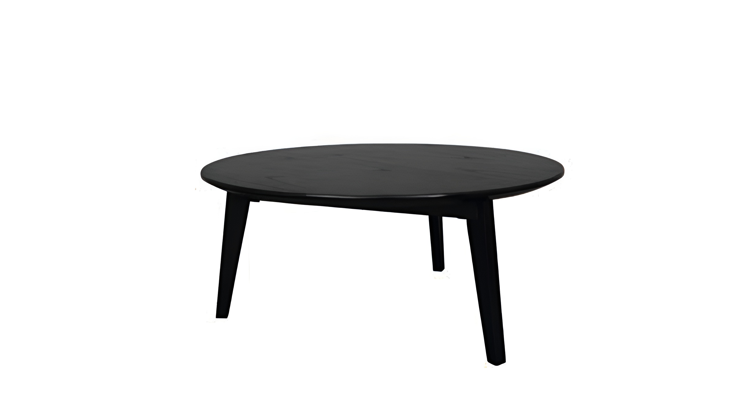Modern black coffee table