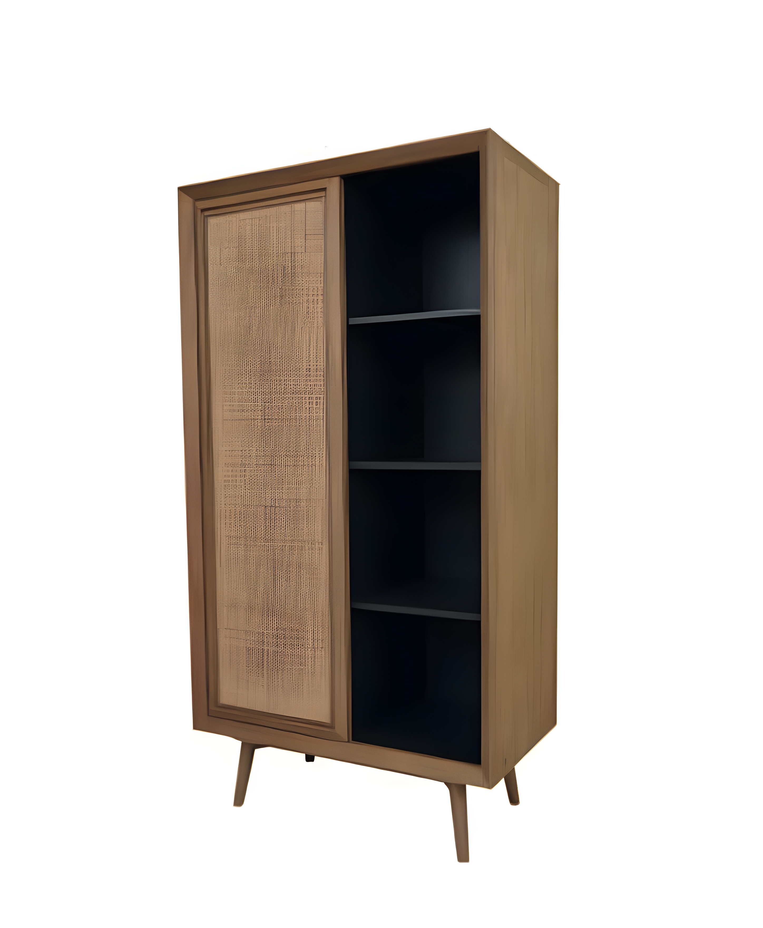 Mid-Century Modern Wooden Cabinet