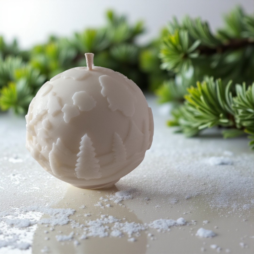 Cozy Winter Forest Candle
