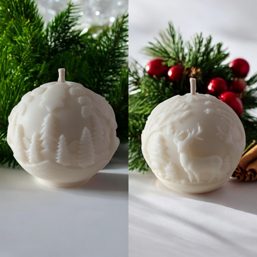 Winter & Autumn Candle Set