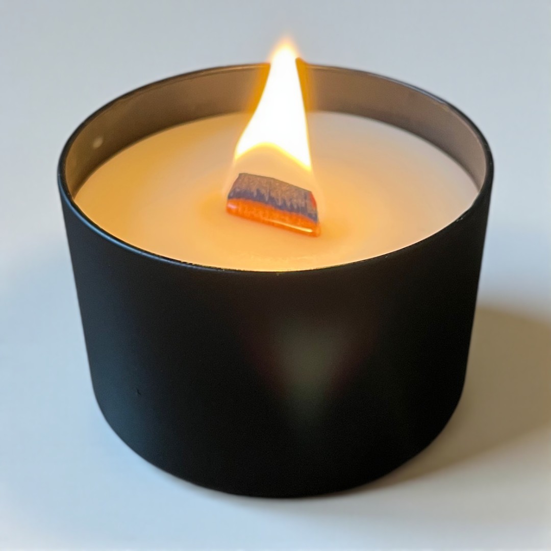 Elegant Wooden Wick Luxury Candles
