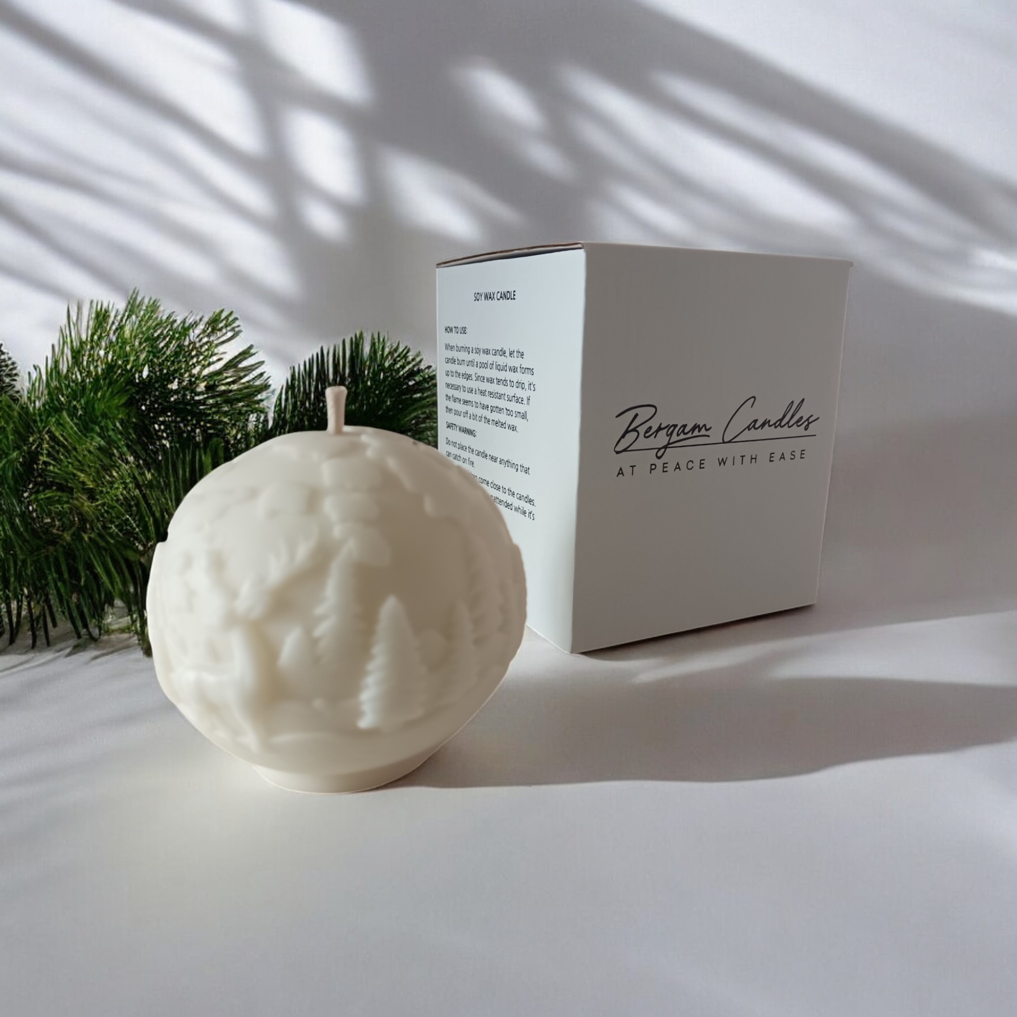 Cozy Winter Forest Candle