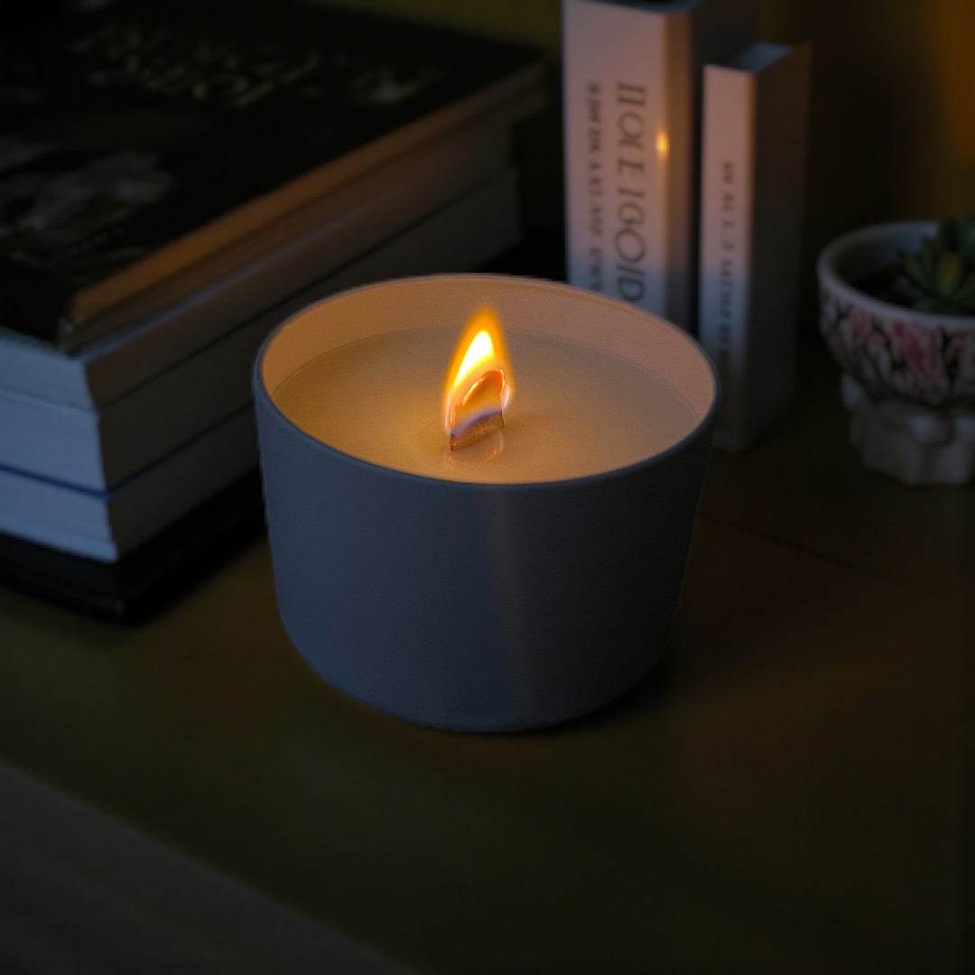 Elegant Wooden Wick Luxury Candles