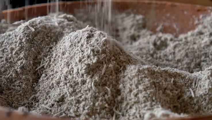 Rice husk ash