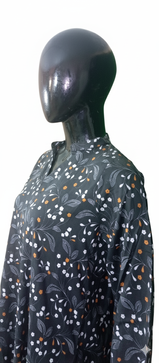 Ladies Kurti & Line Trouser Lawn Cotton Premium