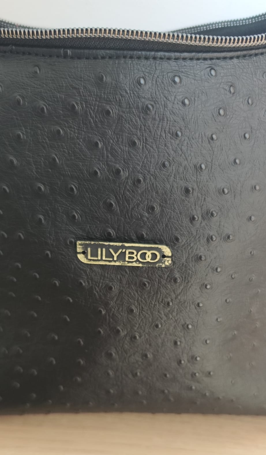 Le sac Boho autruche noir