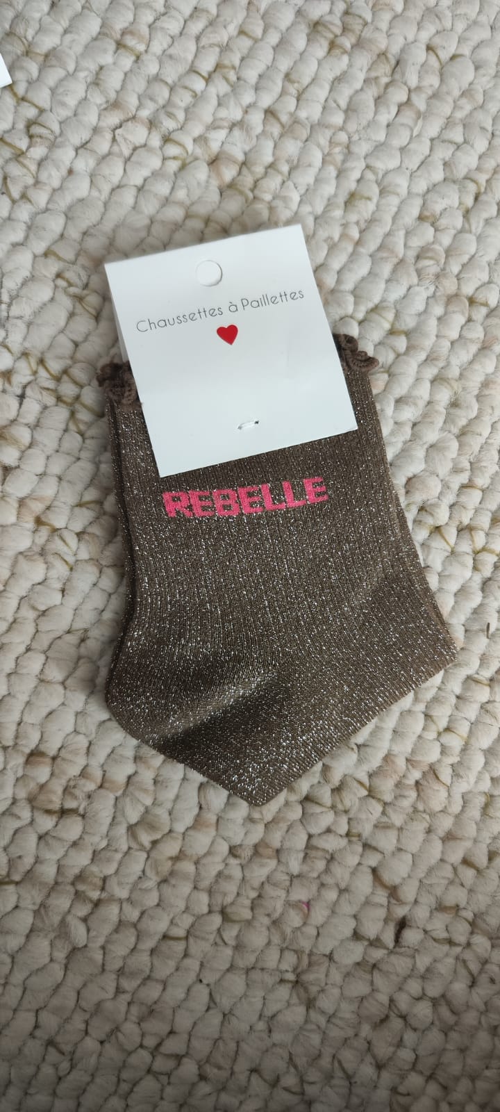 Chaussettes "rebelle"