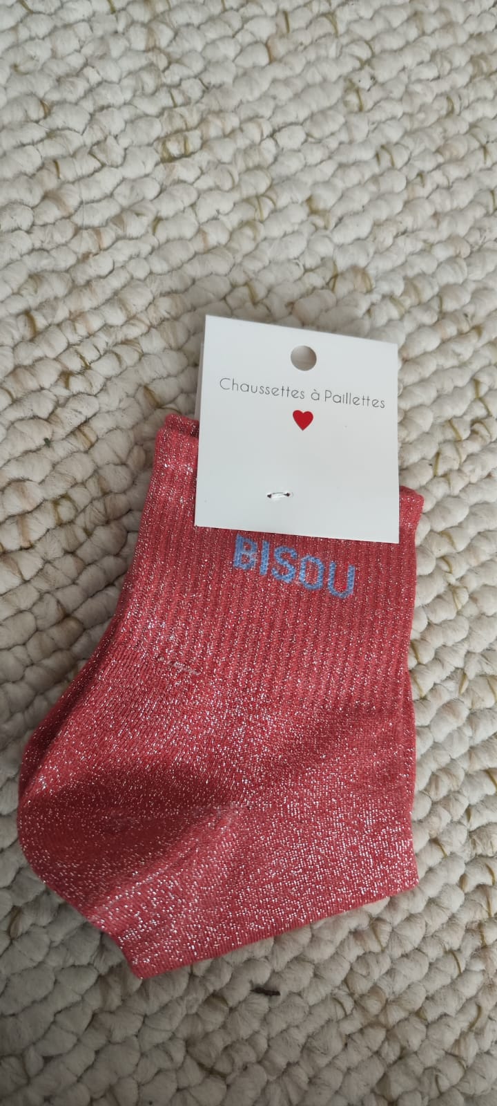 Chaussettes "bisou"