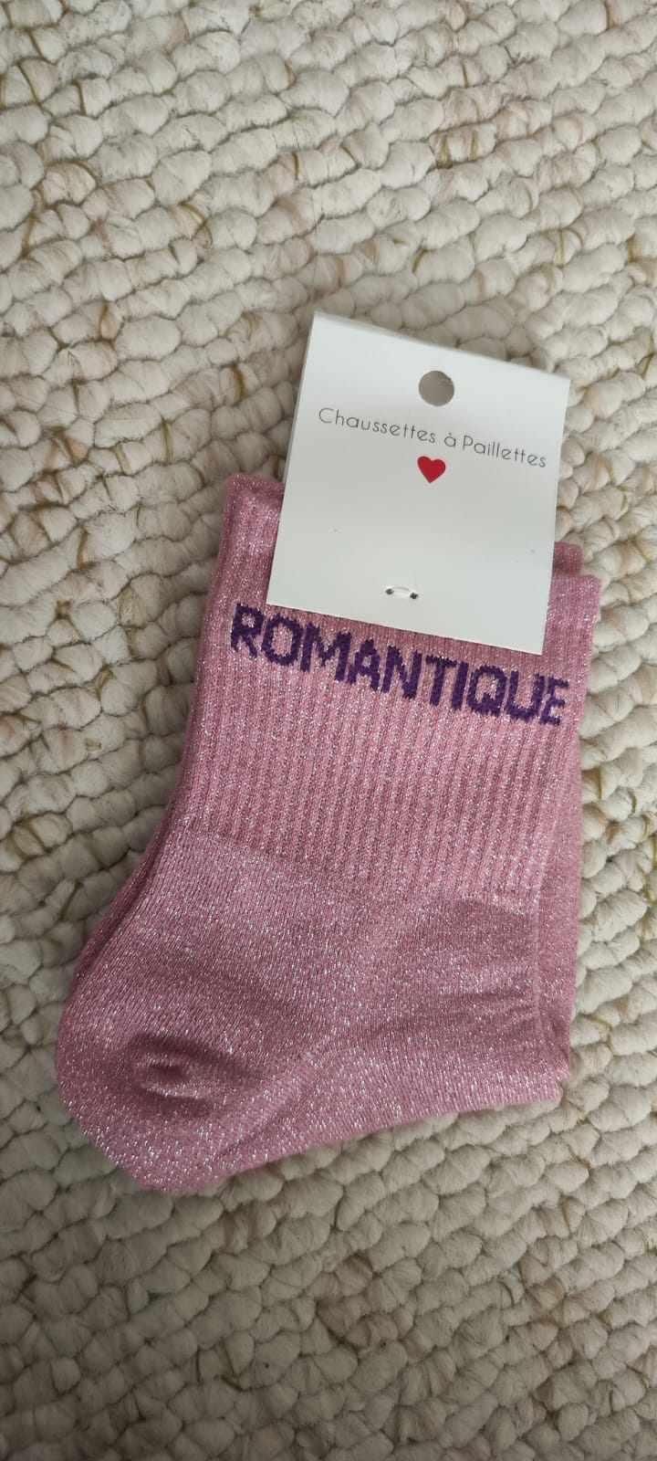 Chaussettes "romantique"