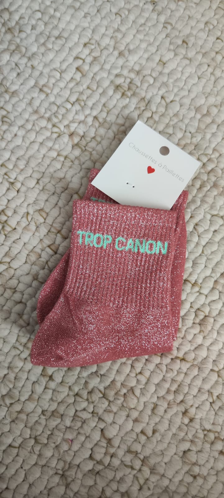 Chaussettes "trop canon"