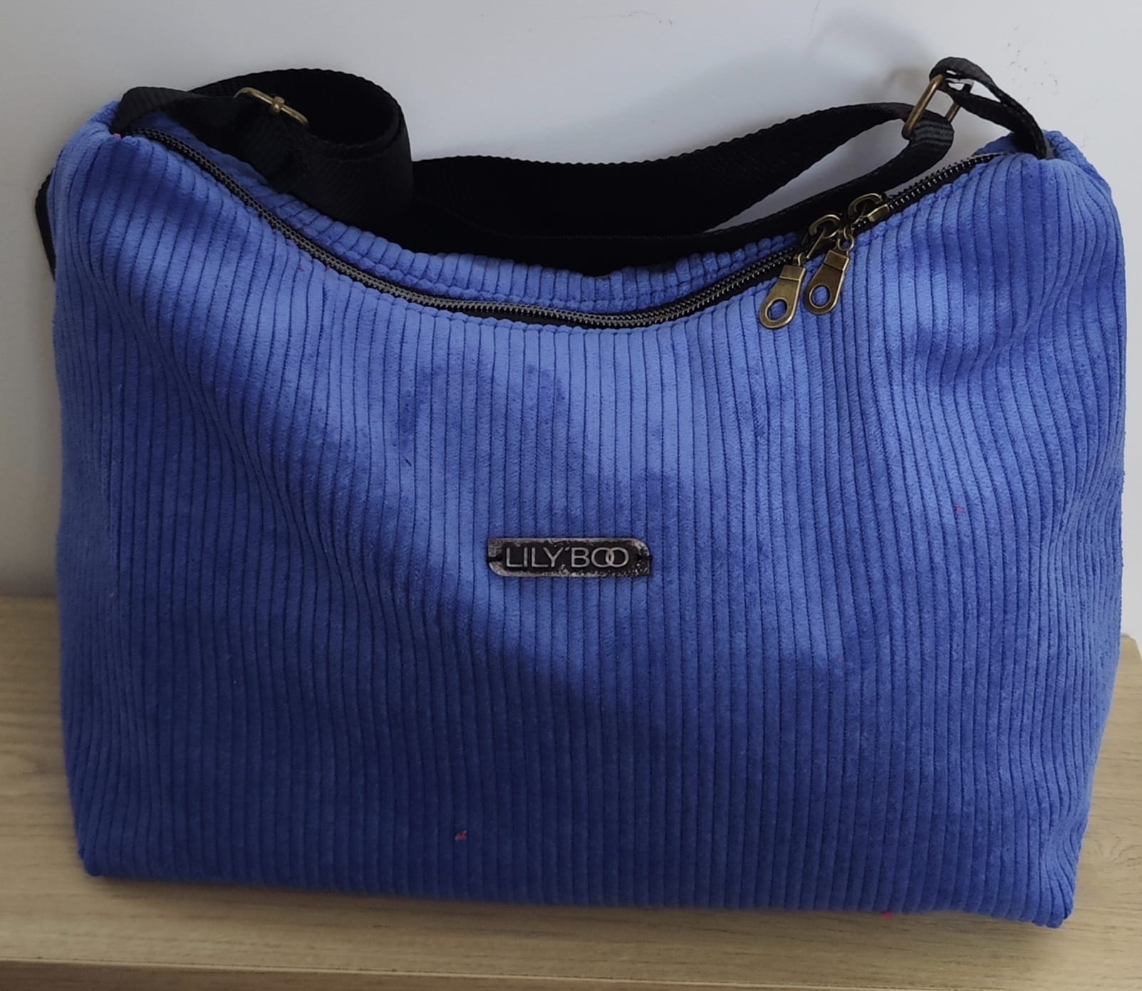 Le sac Boho bleu roi