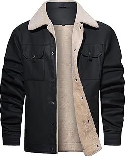 Men's Sherpa Lined Jacket