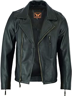 Black Leather Biker Jacket